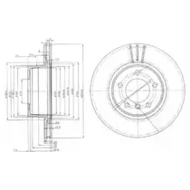 BG3870 DELPHI Тормозной диск BG3870 DELPHI Тормозной диск