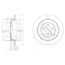 BG4031 DELPHI Тормозной диск BG4031 DELPHI Тормозной диск