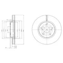 BG4139C DELPHI Тормозной диск BG4139C DELPHI Тормозной диск