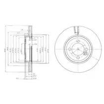 BG4146 DELPHI Тормозной диск BG4146 DELPHI Тормозной диск