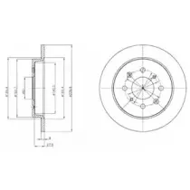 BG4334 DELPHI Тормозной диск BG4334 DELPHI Тормозной диск