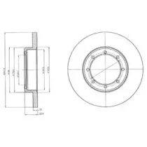 BG4344 DELPHI Тормозной диск BG4344 DELPHI Тормозной диск