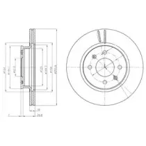 BG4535C DELPHI Тормозной диск BG4535C DELPHI Тормозной диск