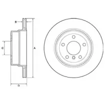 BG4695C DELPHI Тормозной диск BG4695C DELPHI Тормозной диск
