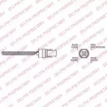 ES10632-11B1 DELPHI Лямбда-зонд ES10632-11B1 DELPHI Лямбда-зонд