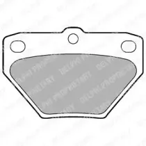 LP1447 DELPHI Комплект тормозных колодок, дисковый тормоз LP1447 DELPHI Комплект тормозных колодок, дисковый тормоз