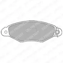 LP1519 DELPHI Комплект тормозных колодок, дисковый тормоз LP1519 DELPHI Комплект тормозных колодок, дисковый тормоз