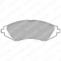 LP1779 DELPHI Комплект тормозных колодок, дисковый тормоз LP1779 DELPHI Комплект тормозных колодок, дисковый тормоз