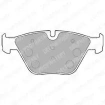 LP1794 DELPHI Комплект тормозных колодок, дисковый тормоз LP1794 DELPHI Комплект тормозных колодок, дисковый тормоз