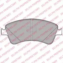 LP2104 DELPHI Комплект тормозных колодок, дисковый тормоз LP2104 DELPHI Комплект тормозных колодок, дисковый тормоз