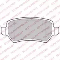 LP2209 DELPHI Комплект тормозных колодок, дисковый тормоз LP2209 DELPHI Комплект тормозных колодок, дисковый тормоз