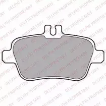 LP2289 DELPHI Комплект тормозных колодок, дисковый тормоз LP2289 DELPHI Комплект тормозных колодок, дисковый тормоз