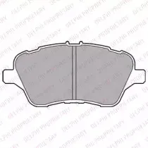 LP2474 DELPHI Комплект тормозных колодок, дисковый тормоз LP2474 DELPHI Комплект тормозных колодок, дисковый тормоз