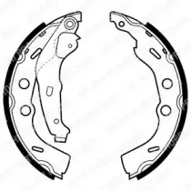 LS1993 DELPHI Комплект тормозных колодок LS1993 DELPHI Комплект тормозных колодок