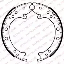 LS2034 DELPHI Комплект тормозных колодок, стояночная тормозная система LS2034 DELPHI Комплект тормозных колодок, стояночная тормозная система