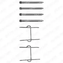LX0081 DELPHI Комплектующие, колодки дискового тормоза LX0081 DELPHI Комплектующие, колодки дискового тормоза
