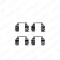 LX0200 DELPHI Комплектующие, колодки дискового тормоза LX0200 DELPHI Комплектующие, колодки дискового тормоза