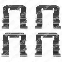 LX0308 DELPHI Комплектующие, колодки дискового тормоза LX0308 DELPHI Комплектующие, колодки дискового тормоза