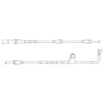 LZ0207 DELPHI Контрольный контакт, контроль слоя тормозных колодок LZ0207 DELPHI Контрольный контакт, контроль слоя тормозных колодок