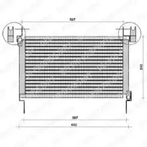 TSP0225006 DELPHI Конденсатор, кондиционер TSP0225006 DELPHI Конденсатор, кондиционер