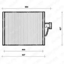 TSP0225018 DELPHI Конденсатор, кондиционер TSP0225018 DELPHI Конденсатор, кондиционер