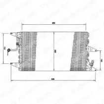 TSP0225162 DELPHI Конденсатор, кондиционер TSP0225162 DELPHI Конденсатор, кондиционер