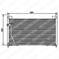 TSP0225429 DELPHI Конденсатор, кондиционер TSP0225429 DELPHI Конденсатор, кондиционер