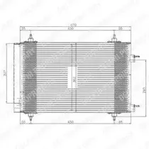 TSP0225549 DELPHI Конденсатор, кондиционер TSP0225549 DELPHI Конденсатор, кондиционер