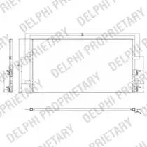 TSP0225640 DELPHI Конденсатор, кондиционер TSP0225640 DELPHI Конденсатор, кондиционер