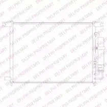 TSP0225694 DELPHI Конденсатор, кондиционер TSP0225694 DELPHI Конденсатор, кондиционер