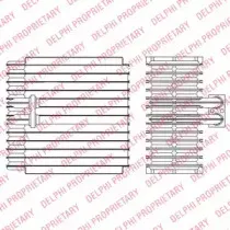 TSP0525203 DELPHI Испаритель, кондиционер TSP0525203 DELPHI Испаритель, кондиционер