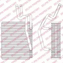 TSP0525204 DELPHI Испаритель, кондиционер TSP0525204 DELPHI Испаритель, кондиционер