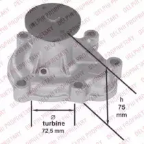 WP1872 DELPHI Водяной насос WP1872 DELPHI Водяной насос
