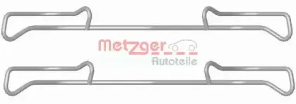 109-1678 METZGER Комплектующие, колодки дискового тормоза 109-1678 METZGER Комплектующие, колодки дискового тормоза