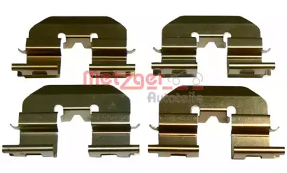 109-1780 METZGER Комплектующие, колодки дискового тормоза 109-1780 METZGER Комплектующие, колодки дискового тормоза