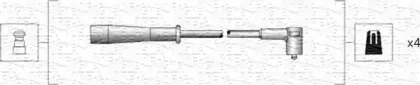 941318111130 MAGNETI MARELLI Комплект проводов зажигания 941318111130 MAGNETI MARELLI Комплект проводов зажигания