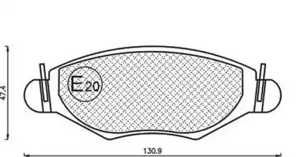 430216171204 MAGNETI MARELLI Комплект тормозных колодок, дисковый тормоз 430216171204 MAGNETI MARELLI Комплект тормозных колодок, дисковый тормоз