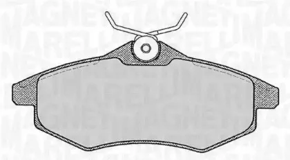 363916060173 MAGNETI MARELLI Комплект тормозных колодок, дисковый тормоз 363916060173 MAGNETI MARELLI Комплект тормозных колодок, дисковый тормоз