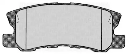 363916060445 MAGNETI MARELLI Комплект тормозных колодок, дисковый тормоз 363916060445 MAGNETI MARELLI Комплект тормозных колодок, дисковый тормоз
