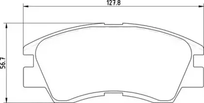 363710200044 MAGNETI MARELLI Комплект тормозных колодок, дисковый тормоз 363710200044 MAGNETI MARELLI Комплект тормозных колодок, дисковый тормоз
