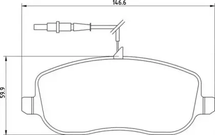 363710201369 MAGNETI MARELLI Комплект тормозных колодок, дисковый тормоз 363710201369 MAGNETI MARELLI Комплект тормозных колодок, дисковый тормоз