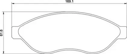 363710201657 MAGNETI MARELLI Комплект тормозных колодок, дисковый тормоз 363710201657 MAGNETI MARELLI Комплект тормозных колодок, дисковый тормоз