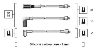 941318111120 MAGNETI MARELLI Комплект проводов зажигания 941318111120 MAGNETI MARELLI Комплект проводов зажигания