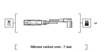 941318111163 MAGNETI MARELLI Комплект проводов зажигания 941318111163 MAGNETI MARELLI Комплект проводов зажигания
