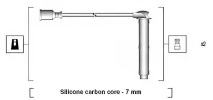 941255180828 MAGNETI MARELLI Комплект проводов зажигания 941255180828 MAGNETI MARELLI Комплект проводов зажигания