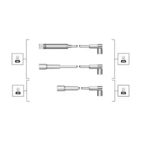 941319170020 MAGNETI MARELLI Комплект проводов зажигания 941319170020 MAGNETI MARELLI Комплект проводов зажигания