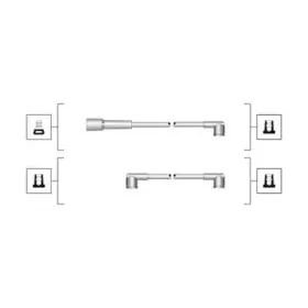 941319170040 MAGNETI MARELLI Комплект проводов зажигания 941319170040 MAGNETI MARELLI Комплект проводов зажигания
