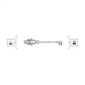 941319170063 MAGNETI MARELLI Комплект проводов зажигания 941319170063 MAGNETI MARELLI Комплект проводов зажигания