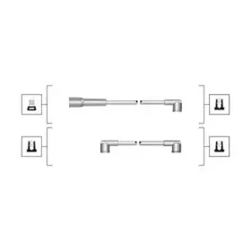 941319170088 MAGNETI MARELLI Комплект проводов зажигания 941319170088 MAGNETI MARELLI Комплект проводов зажигания