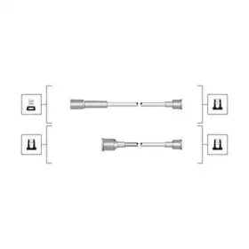 941319170107 MAGNETI MARELLI Комплект проводов зажигания 941319170107 MAGNETI MARELLI Комплект проводов зажигания